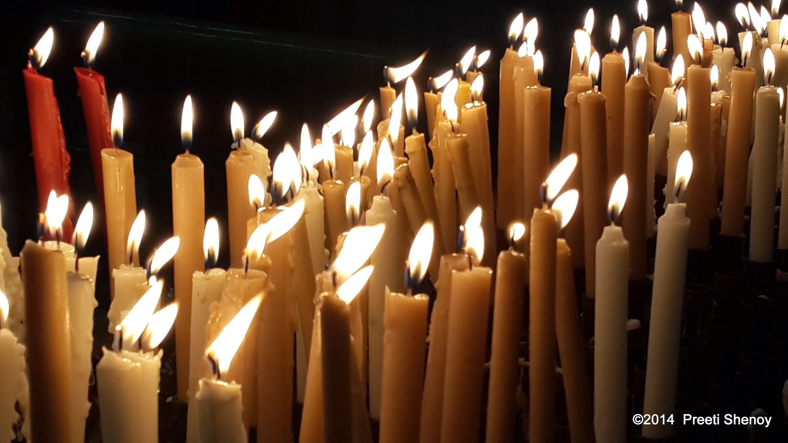 Candles in the wind PREETI SHENOY