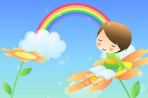 On Rainbows,Fairies and being a Mom.